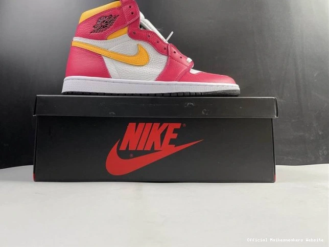 Official Maikesneakers High Fusion 555088-603 OGLight Jordan Air Red 1 0630